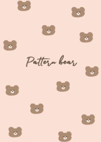 pattern bear (shellpink)
