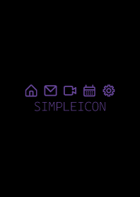SIMPLE ICON - BLACK 30