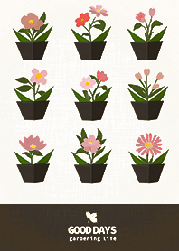 Decoration life-potted flowers 3