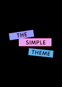 THE SIMPLE THEME .20