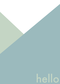 hello - blue & beige