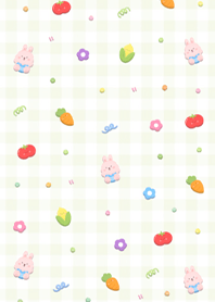 Rabbit and vegetables 7 (Pp)