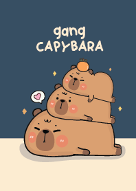 Say Hi! The Gang Capybara