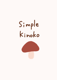 Simple mushroom cute
