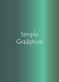 Simple Gradation -GlossyGreen 15-