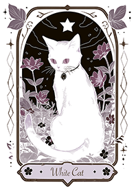 White Cat and Starry Flower Realm(Light)