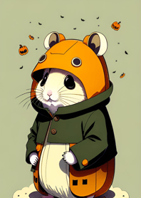 Halloween Hamster 3a1D4C