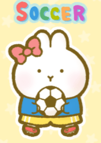 *うさぎ女子サッカー*