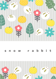 Snow white rabbit