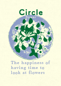 Circle flower Villy Jean