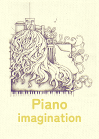 piano imagination  Pansy purple