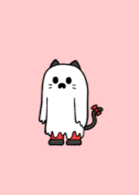 Ghost black cat 01.