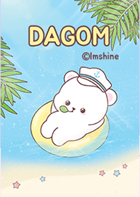 น่ารัก DAGOM ฤดูร้อน ชายหาด