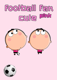Football Fan Cute (Theme Pink)