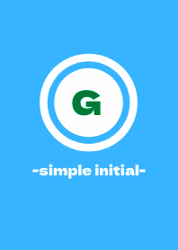 simple initial-G- THEME 63