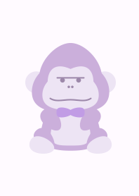 Cute Gorilla simple [purple]