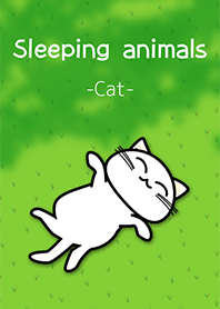 Sleeping animals ＜ねこ＞