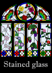 <Stained glass>