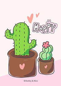 Succulent J-light gray red (Pi1)