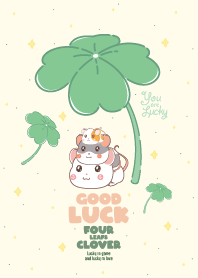 Hamster Lucky and Happy