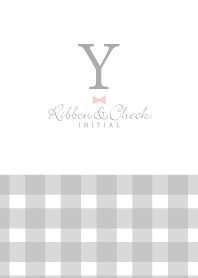 INITIAL -Y- Ribbon&Check