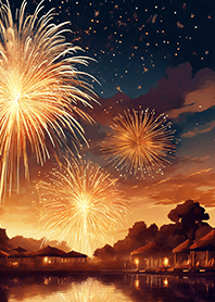 Beautiful Fireworks Theme#548