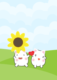 Cat and nature theme (JP)