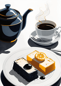 Leisurely coffee time   6cE320