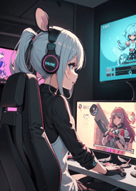 電腦與女孩 5gNCJ