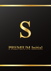 PREMIUM Initial S #Black