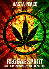Rasta peace reggae spirit 5 Lucky 82