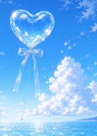 Sky, sea, and heart2.