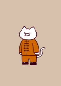 Kung fu cat.(dusty colors02.)