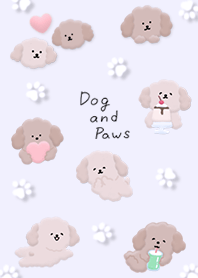 purple Dogs and Paws 05_2
