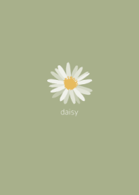 SIMPLE FLOWER - デイジー / 緑 -