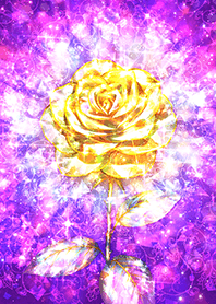 Your charm blooms [Shining gold rose]