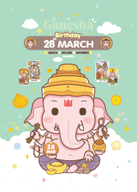 Ganesha x March 28 Birthday