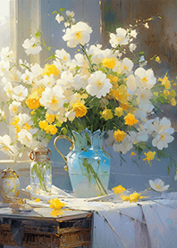 ดอกไม้และห้องอันเงียบสงบ ❤