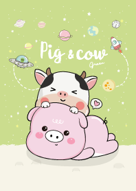 Pig & Cow Green