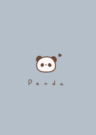 Panda. blue beige
