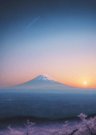 Mount Fuji scenery.   DIPZJ