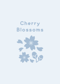 Cherry Blossoms14<Blue>