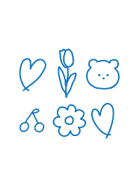 Happy everyday:)blue