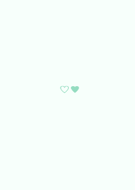minimam heart (mintgreen)