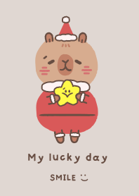 Capybara Merry Chrismas
