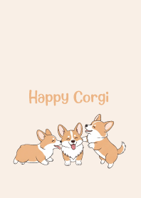 happy Welsh Corgi.1