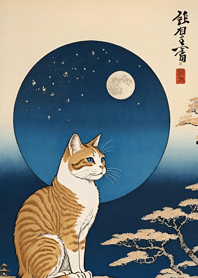 Cat under the Moon 08b0f7