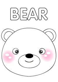 Simple White Bear theme(jp)