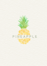 watercolor pineapple
