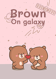 Brownie Bear On Galaxy!